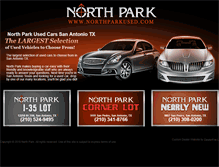 Tablet Screenshot of northparkused.com